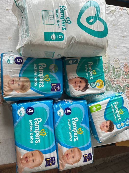 Обмен памперсов 4, 5, 6  на детское молоко 2 , 3, 4