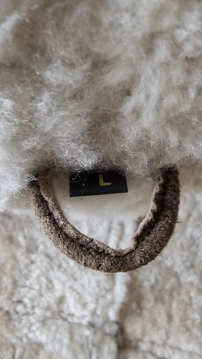 Skóra pilotka xl skóra naturalna, wełna, ciepła