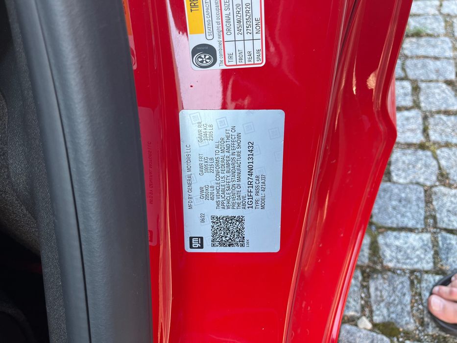 Camaro 6.2 2022 ss piękny stan