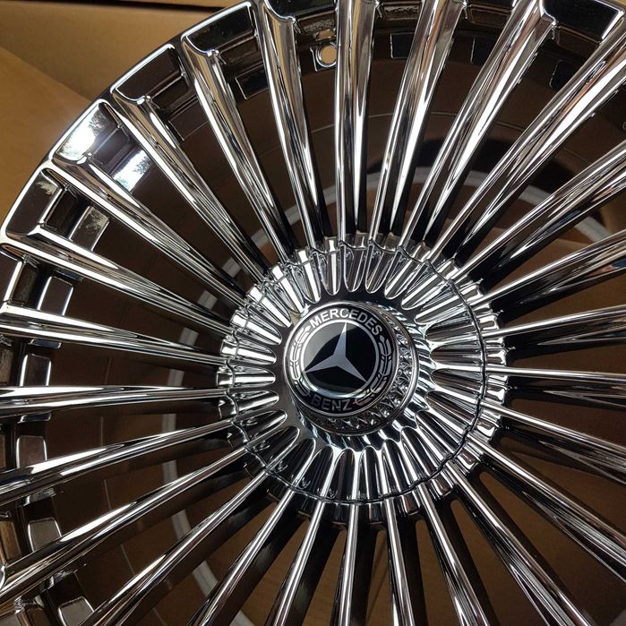Диски На Авто R19 5x112 Різноширокі Mercedes CLS W212 W213 W205 W221 W222 GLC Chrome Хромовані Р19 Мерседес