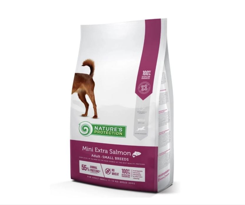 Корм Nature’s Protection Mini Extra Salmon 2 кг