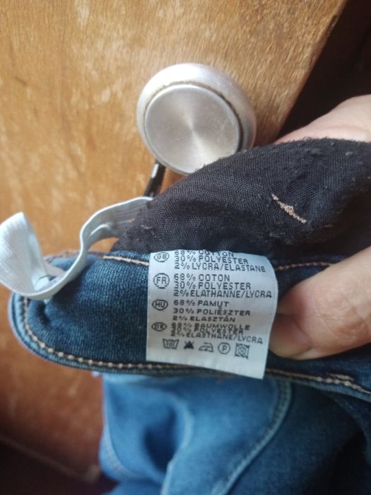 Джинсы на флисе для девочки