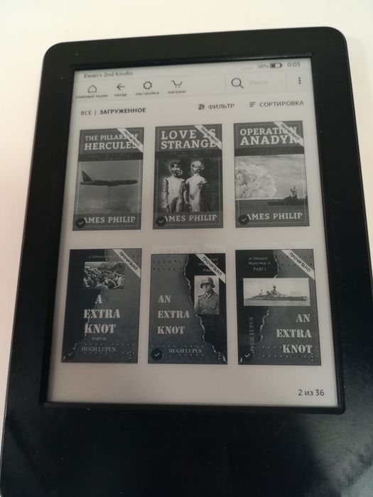 Планшет Amazon Kindle 7th WP63W (PocketBook(Amazon Kindle)