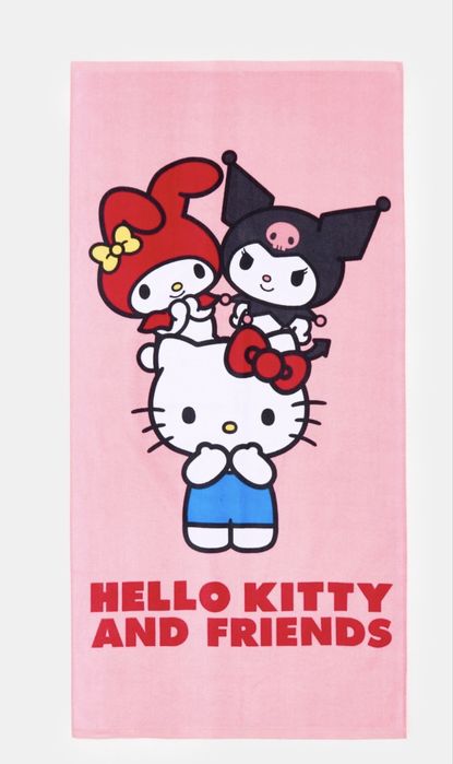 Бавовняний рушник Hello Kitty and friends