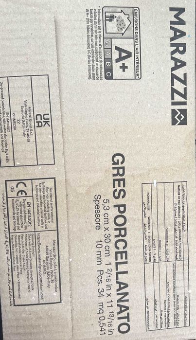 Płytka gresowa - Pękna. ArtCraft Pomice MGTA 5,3x30 -  !!!