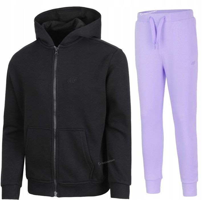 4F Dziewczęcy Dres Komplet Bluza Spodnie / Rozm 164
