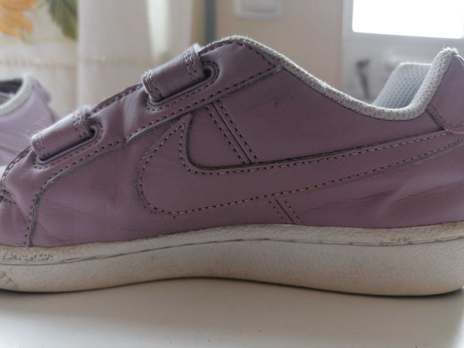 Ténis Nike no33 Rosa claro