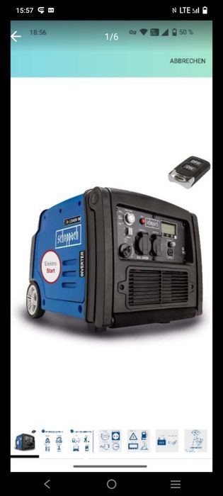 Генератор бензиновий інверторний Hyundai  з АТС. 2,  3.5,  4,  6,5квт