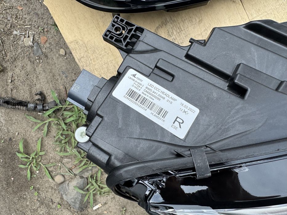Фари фара оптика світло Audi A4 B9 2020-2023 рестайлінг Ауді Ауди  LED