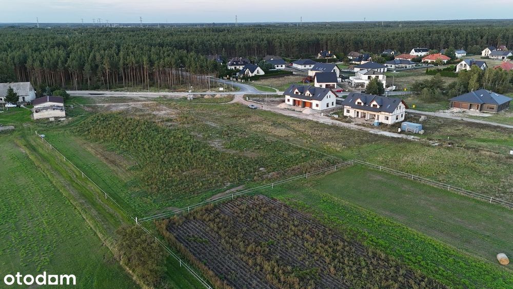 Kruszyn Krajeński - działka budowlana pod lasem 815 m2