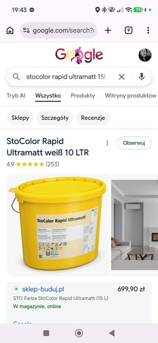 Farba sto rapid ultramatt