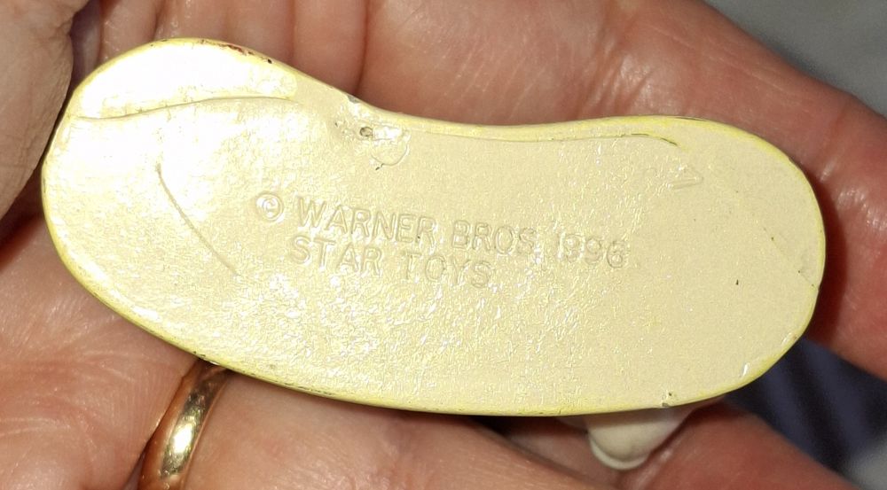 Figura de ação Warner Bros 1996 Star Toys Bugs Bunny Rabbit Sport Lisb