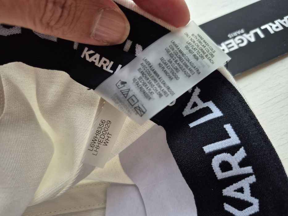Czapka z daszkiem Karl Lagerfeld