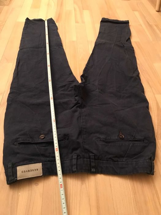 spodnie granatowe Reserved