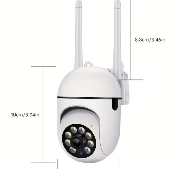 Бездротова панорамна Smart Wi-Fi камера