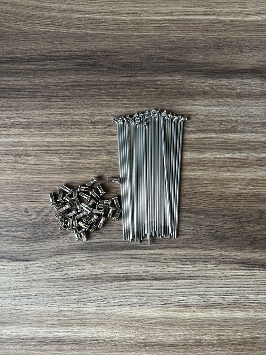 NOWY CZESKI komplet NIERDZEWNYCH szprych szprychy JAWA 50 JAWKA