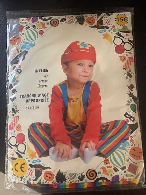 Strój/kostium na bal na 2-3lata rozm. 98 Nowy, intensywne kolory