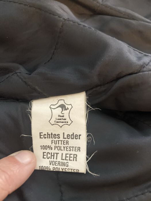 Casaco cabedal S motard