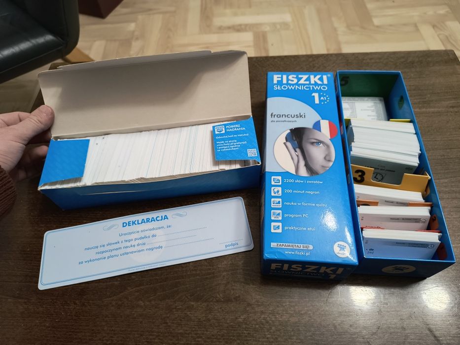 Fiszki francuski A1