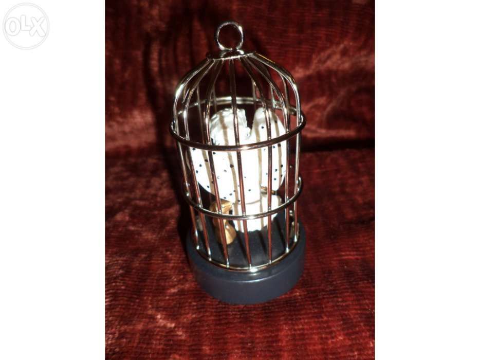 Harry Potter coruja Hedwig em gaiola removível + livro de autocolantes