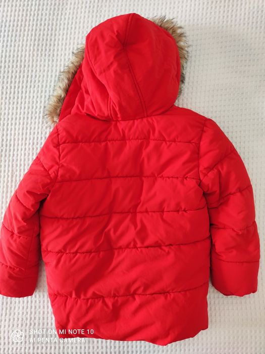 Casaco de inverno marca Okaidi, menino/menina 6 anos