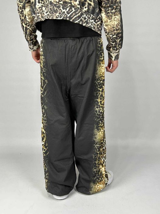 Штани Ksubi Mowalola Trakpant Black Cheetah чорні sweatpants штаны