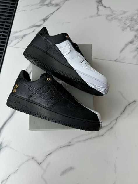 Кросівки Nike Air Force 1 Universary Edition Black White найк форс ч/б