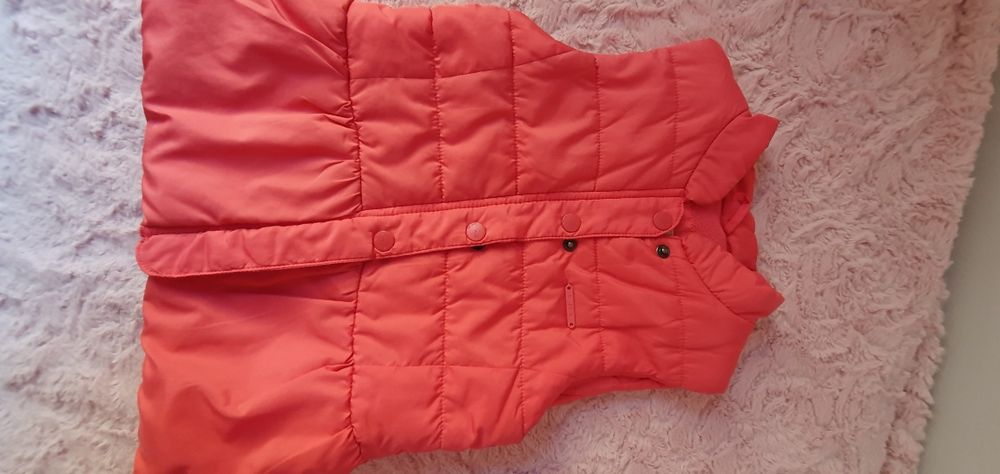 Coletes amarelo tiffosi 6 anos 1 salmão  4/5 anos zippy