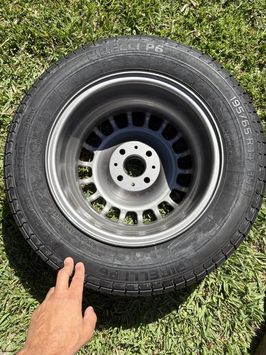 Jante Carica Cinza escuro BMW E30 14" 4x100