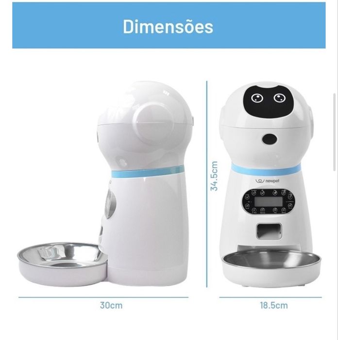 Dispensador automatico Comida animal