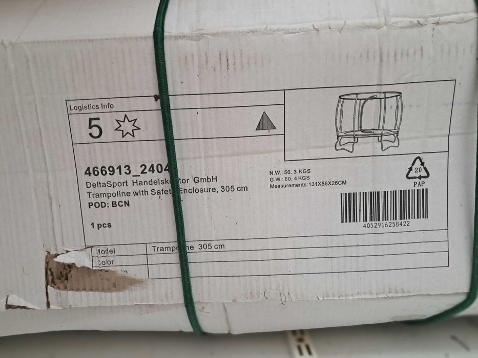 Trampolim Playtive (LIDL) 305 cm