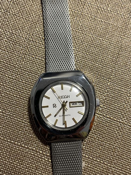 Ricoh automatic lata 70’ pieknie zachowany zegarek meski unisex