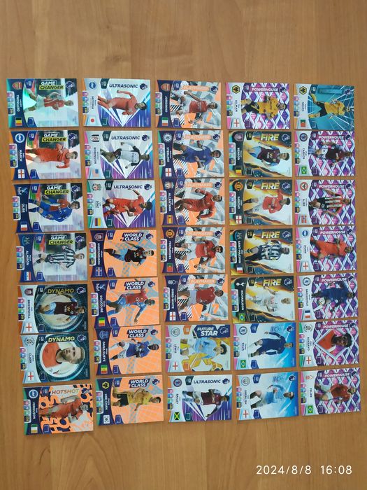 Panini Premier League 2024 - Album + 110 kart ( 2 Golden Baller)