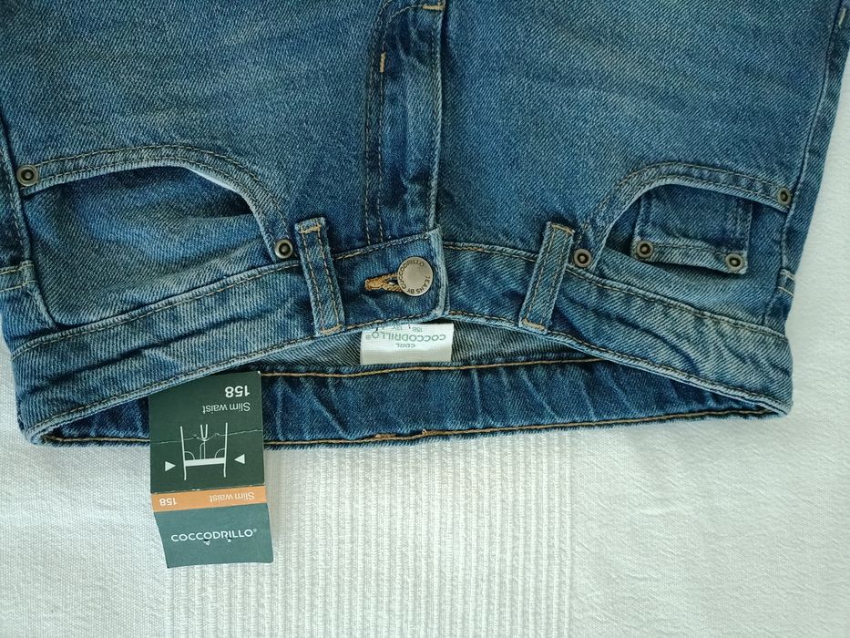 Spodnie jeansowe chłopięce Coccodrillo r.158