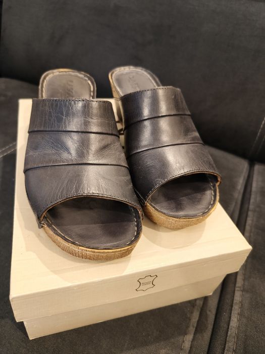 Klapki Lasocki 39 denim jeansy idealne