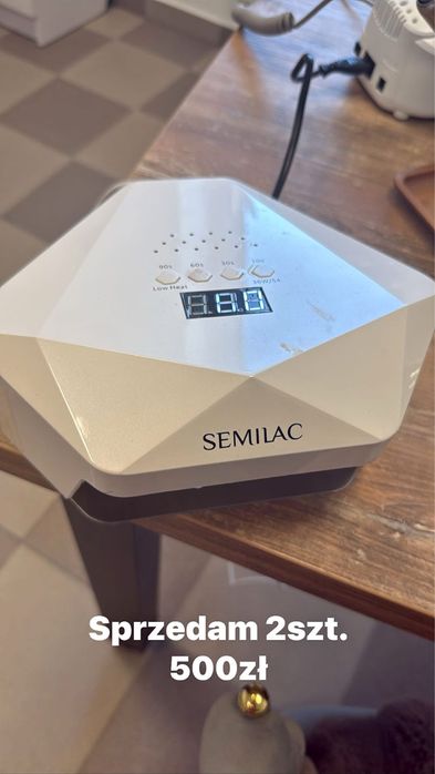 Lampa semilac diamond 2szt.