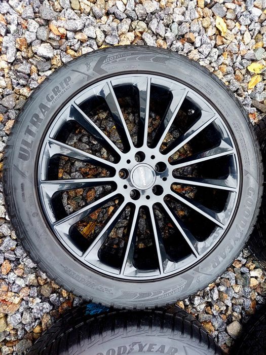 Диски Carmani R 20 5x112 ET 23 резина гума  Goodyear 265/45/20