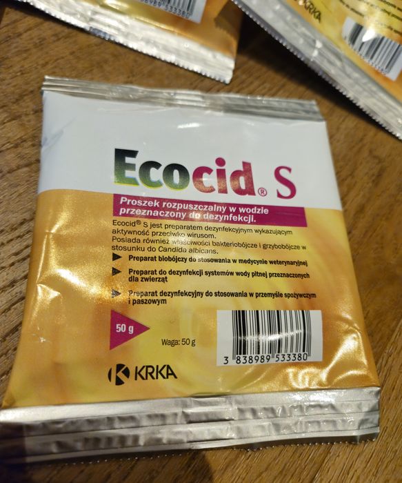 Ecocid S preparat dezynfekcyjny 25x50g