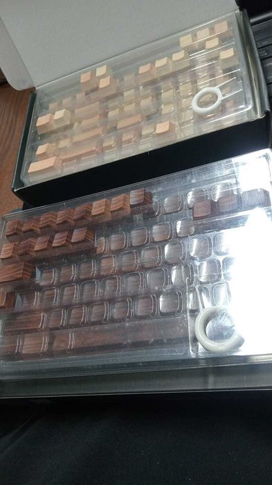 Keycaps XVX PBT Low Profile - Edições Walnut & Horizon (Novas)