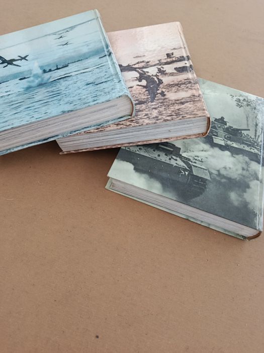 Três belíssimos livros da segunda guerra mundial
