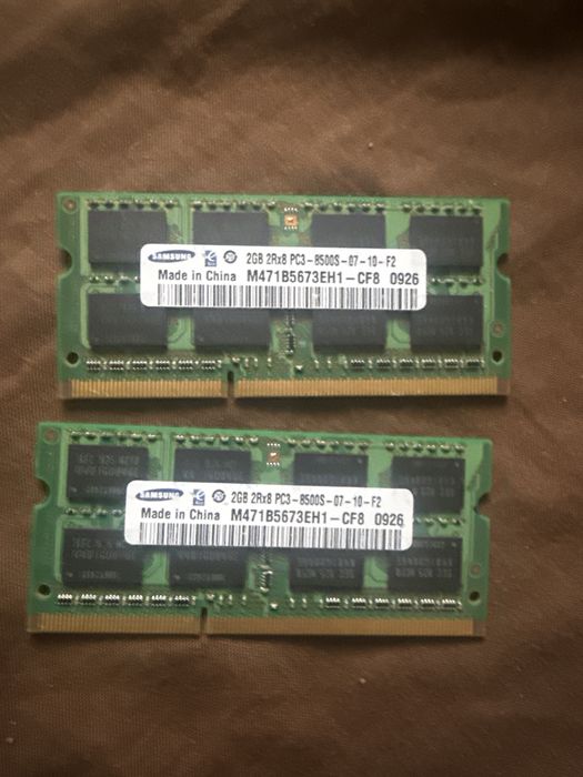 DDR3 4 GB 2X2 GB Do Laptopa