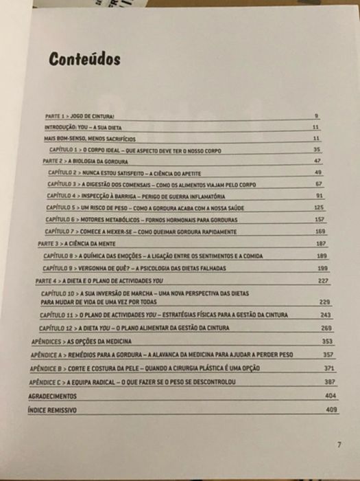 Livro You a sua dieta