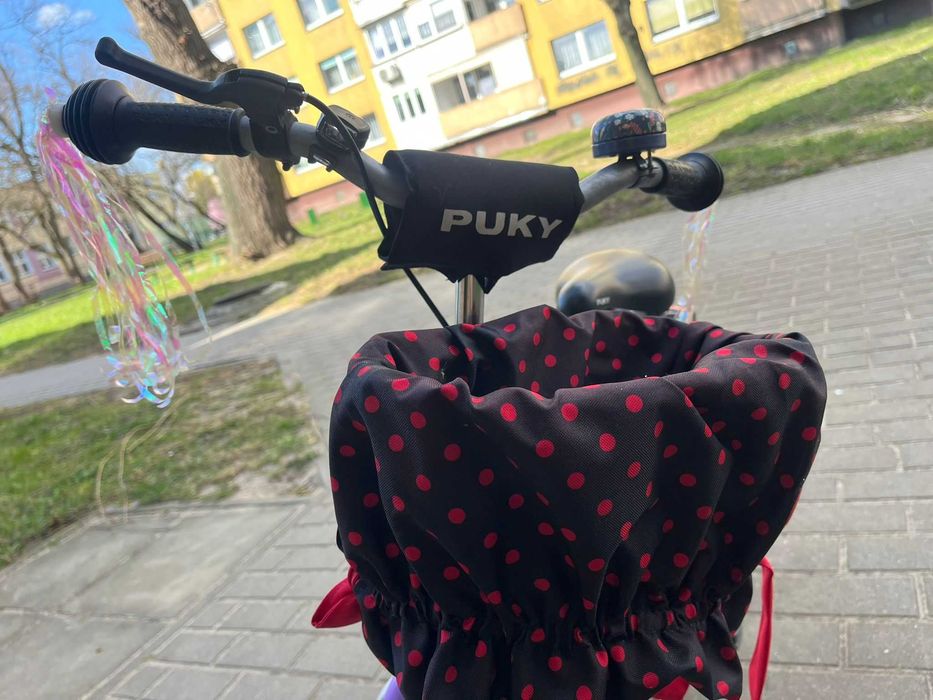 Rower dziecięcy PUKY fioletowy 12 cali