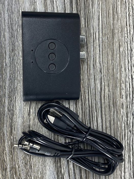 Bluetooth аудіоприймач AUX/RCA/USB з мікрофоном/ NFC аудіоадаптер