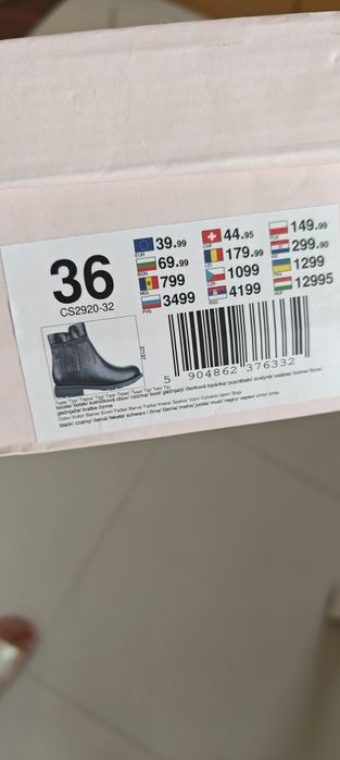 Buty wiosenne 36