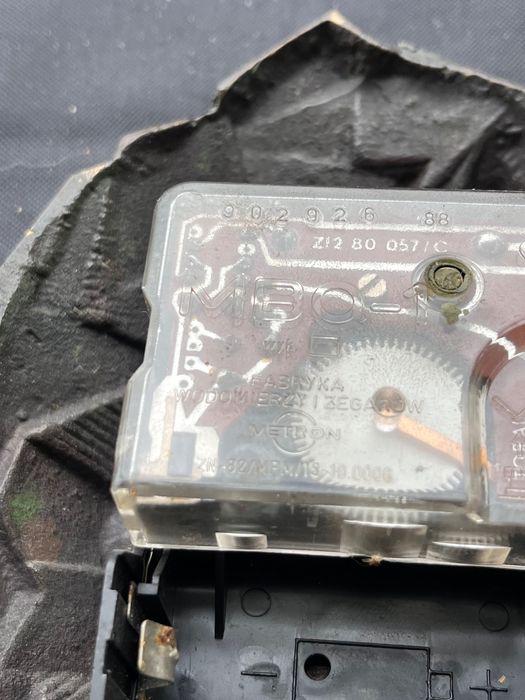 Zegar mosiężny metron