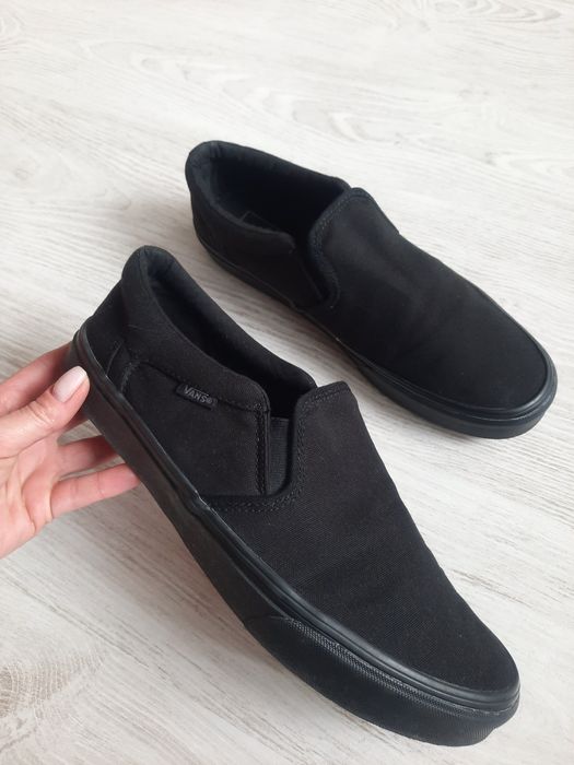 Оригинальные слипоны  Vans Asher мокасины кеды 29.5см р.45-46