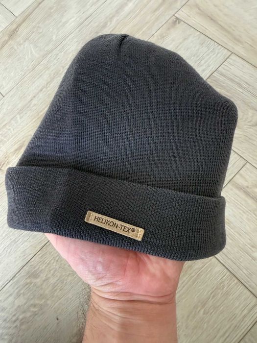 Czapka Helikon-Tex Winter Merino Beanie szara