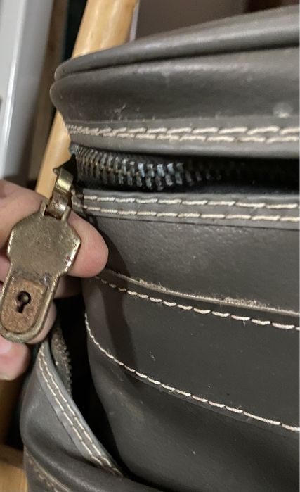 Conjunto de Três Malas de Viagem Vintage