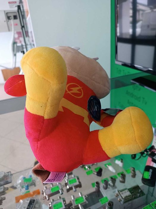 PROMO:Peluche Tazmania Flash 27cm (Edição 100 anos Warner Bros.)